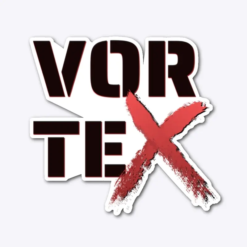 Vortex Logo Sticker